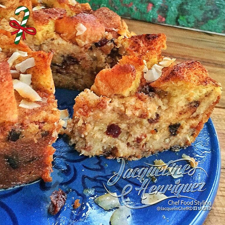 PUDIN DE PAN DE TELERA Y FRUTAS - Jaqueline Henriquez : Jaqueline Henriquez