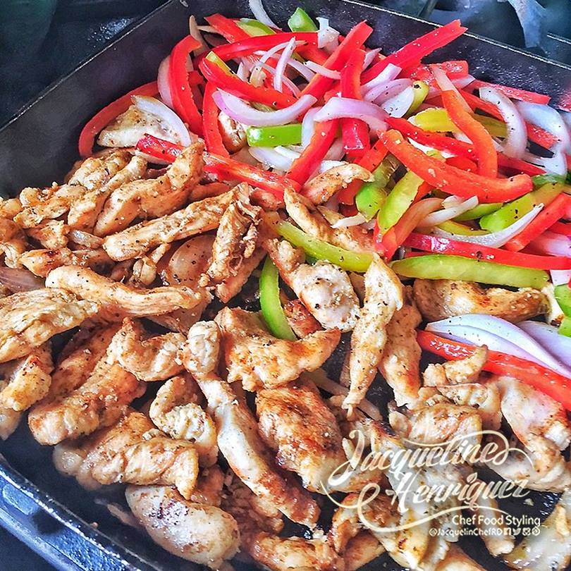 FAJITAS DE POLLO - Jaqueline Henriquez : Jaqueline Henriquez