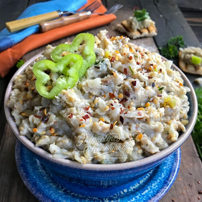 DIP BACALAO y BERENJENA