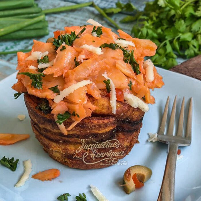 PIONONO HORNEADO DE BACALAO