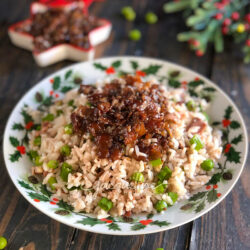 Arroz con Cebolla y Tocineta