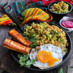 MANGU CON GUACAMOLE